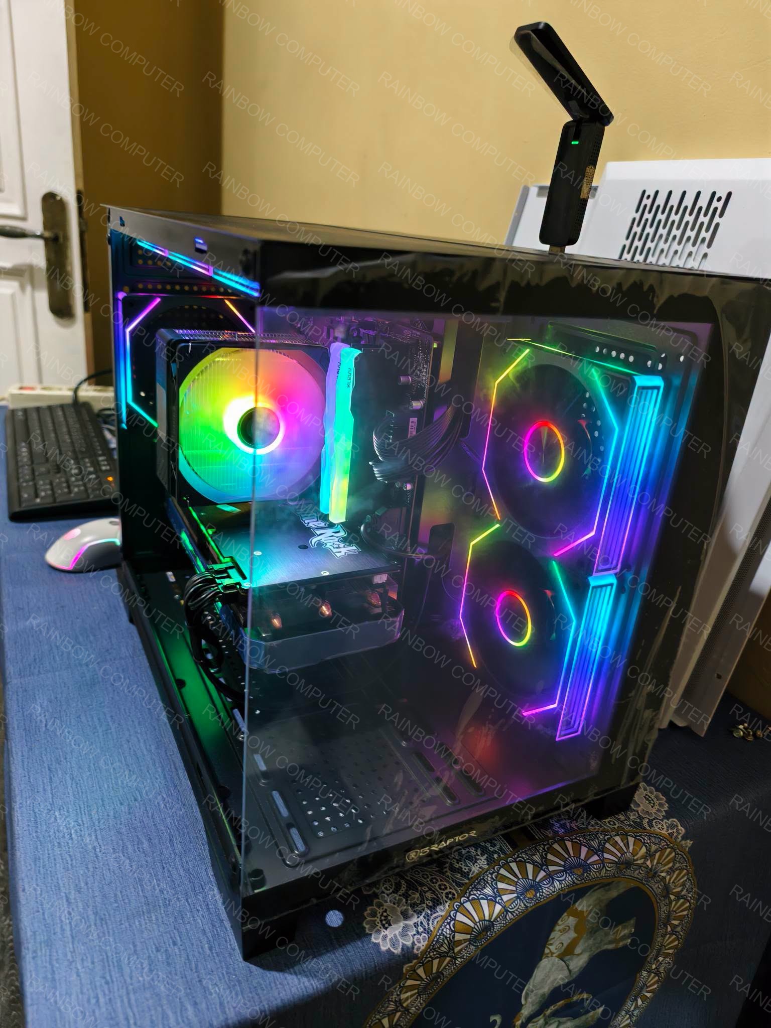 PC RAKITAN I5-13400F + GTX 1080TI 11GB GDDR5X