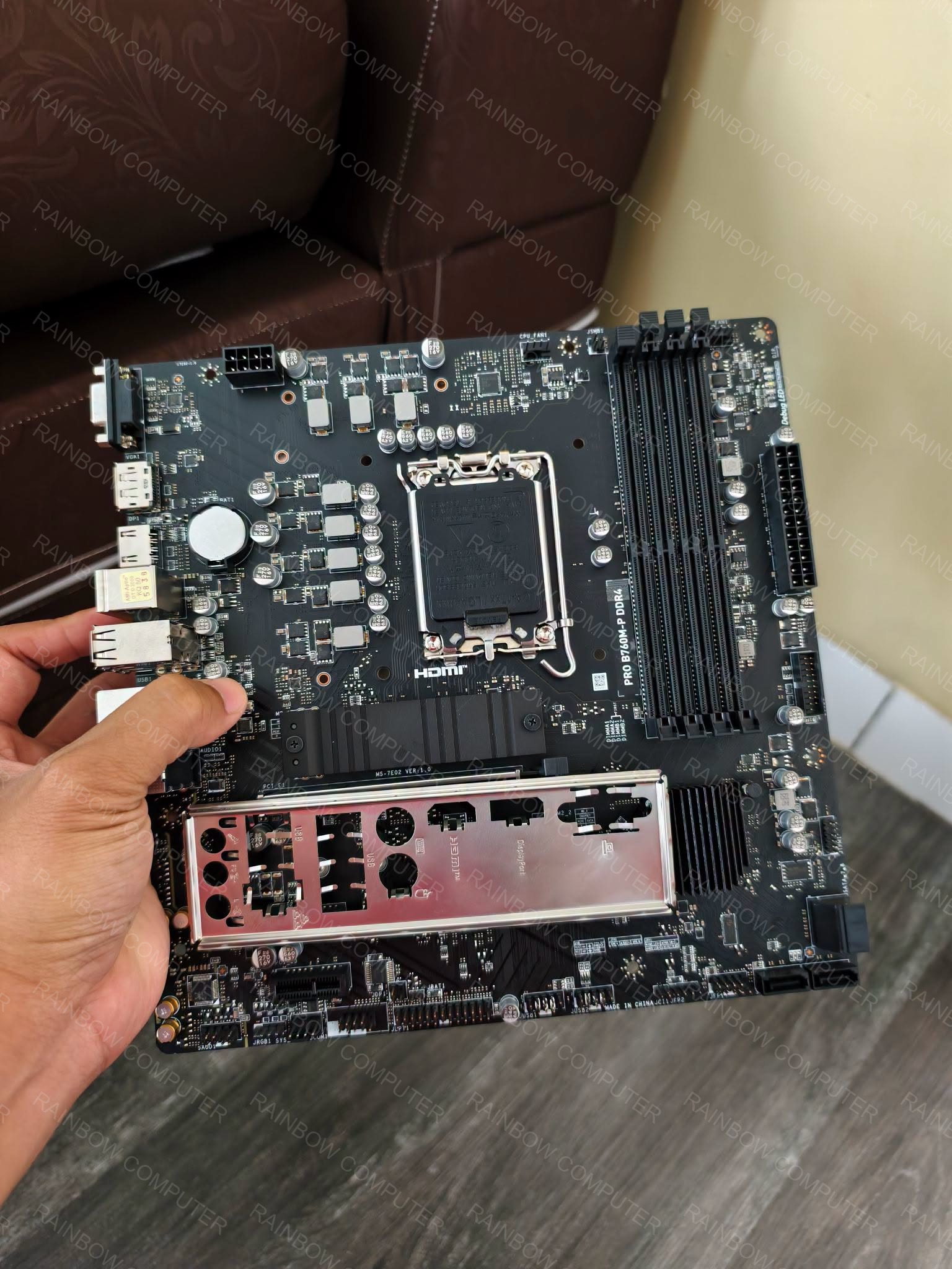 MOTHERBOARD MSI B760M P DDR4 LGA 1700