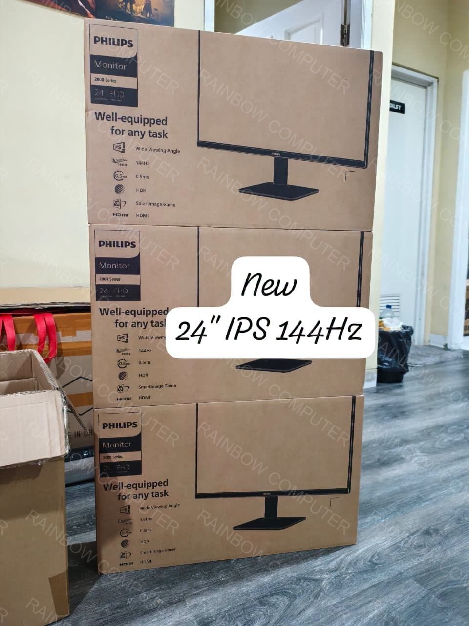 MONITOR PHILIPS 24 INCH 1080P 144HZ IPS NEW GARANSI RESMI